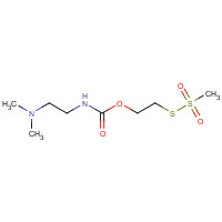 187592-54-7 O-2-(Methanethiosulfonate)ethyl-N-(N,N-dimethylaminoethyl)carbamate Hydrochloride chemical structure