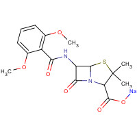 132-92-3 Methicillin Sodium chemical structure