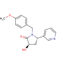359436-86-5 cis-1-(4-Methoxybenzyl)-3-hydroxy-5-(3-pyridyl)-2-pyrrolidinone chemical structure