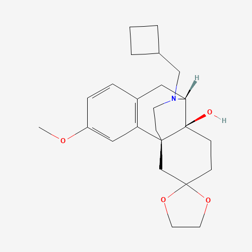 67753-31-5 (-)-3-Methoxy Butorphanol 6-Ethylene Ketal chemical structure