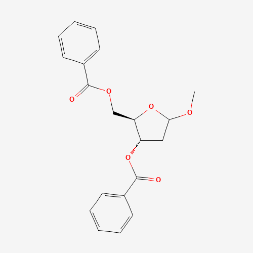 108647-88-7 1-Methoxy-2-deoxy-3,5-di-O-benzoylribofuranose chemical structure