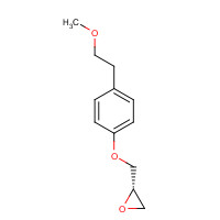 105780-38-9 (S)-3-[4-(2-Methoxyethyl)phenoxy]-1,2-epoxypropane chemical structure