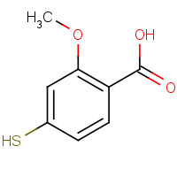 95420-72-7 2-Methoxy-4-mercaptobenzoic Acid chemical structure