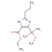 1092980-84-1 4-(1-Methoxy-1-methylethyl)-2-propyl-1H-imidazole-5-carboxylic Acid Ethyl Ester chemical structure