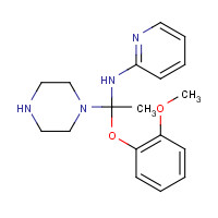 146714-63-8 4-(2-Methoxyphenyl)-N-2-pyridinyl-1-piperazineacetamide chemical structure