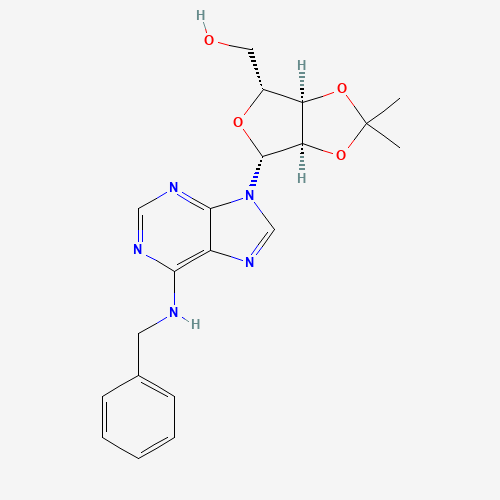 78188-38-2 2',3'-O-(1-Methylethylidene)-N-(phenylmethyl)adenosine chemical structure