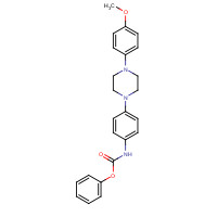 74853-06-8 4-{[4-(4-Methyloxy-phenyl)-piperazin-1-yl]-phenyl}-carbamic Acid Phenyl Ester chemical structure