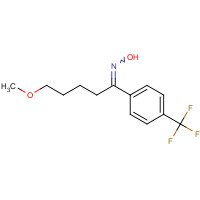88699-84-7 5-Methoxy-1-[4-(trifluoromethyl)phenyl]-1-pentanone Oxime chemical structure