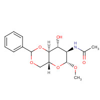 10300-76-2 Methyl 2-Acetamido-2-deoxy-4,6-O-benzlydene-O-?-D-glucopryanoside chemical structure