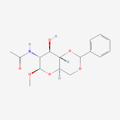 10300-76-2 Methyl 2-Acetamido-2-deoxy-4,6-O-benzlydene-O-?-D-glucopryanoside chemical structure
