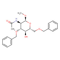 85193-92-6 Methyl 2-Acetamido-2-deoxy-3,6-di-O-benzyl-a-D-glucopyranoside chemical structure