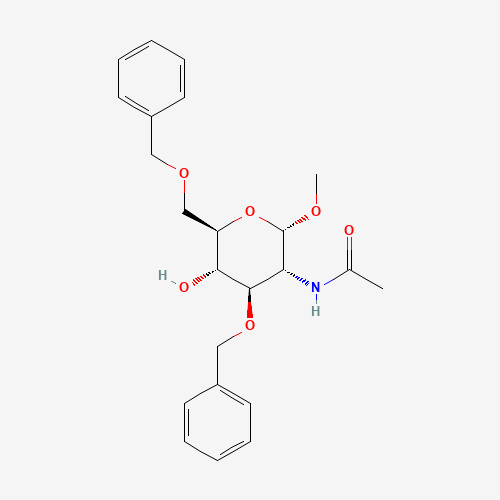 85193-92-6 Methyl 2-Acetamido-2-deoxy-3,6-di-O-benzyl-a-D-glucopyranoside chemical structure