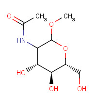 22256-76-4 Methyl 2-Acetamido-2-deoxy-b-D-galactopyranoside chemical structure