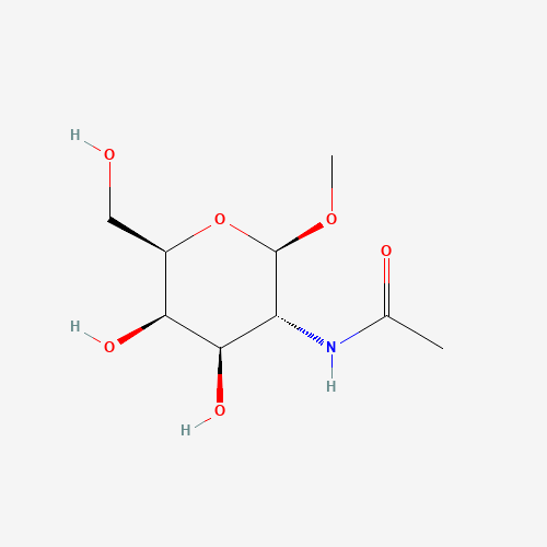 22256-76-4 Methyl 2-Acetamido-2-deoxy-b-D-galactopyranoside chemical structure