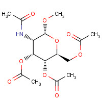 2771-48-4 Methyl 2-Acetamido-2-deoxy-?-D-glucopyranoside Triacetate chemical structure