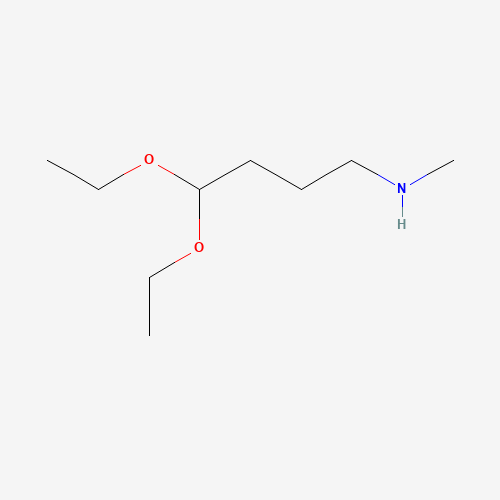 114094-45-0 γ-Methylaminobutyraldehyde Diethyl Acetal chemical structure