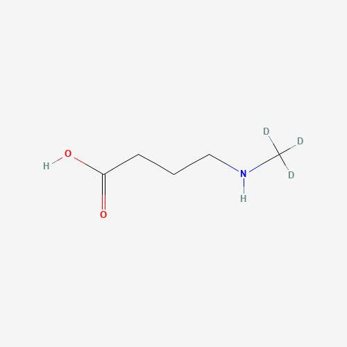 1215511-11-7 N-Methyl-4-aminobutyric Acid-d3 chemical structure