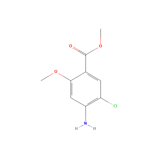 20896-27-9 Methyl 4-Amino-5-chloro-2-methoxybenzoate chemical structure