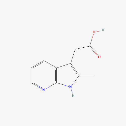 7546-50-1 2-Methyl-7-aza-3-indolylacetic Acid chemical structure