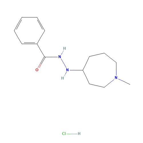 117078-69-0 N'-(1-Methylazepan-4-yl)benzohydrazine chemical structure