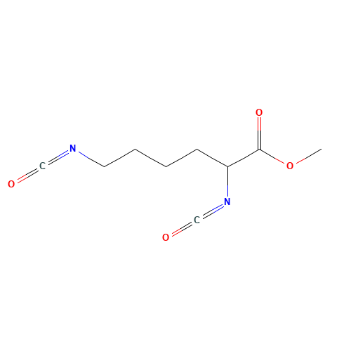 4460-02-0 Methyl 2,6-Diisocyanatocaproate chemical structure