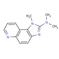 102408-29-7 1-Methyl-2-dimethylamino-imidazo[4,5-f]quinoline chemical structure