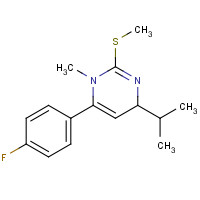 885100-76-5 Methyl 6-(4-Fluorophenyl)-4-isopropyl-2-methylthio-1,4-dihydropyrimidine-5-carboxylate chemical structure