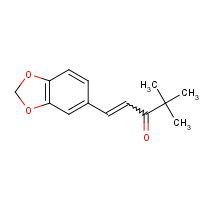 2419-68-3 1-(3,4-Methylenedioxyphenyl)-4,4-dimethyl-pent-1-en-3-one chemical structure
