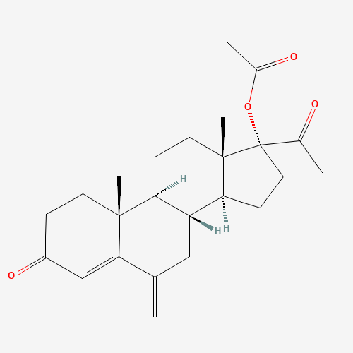 32634-95-0 6-Methylene Progesterone Acetate chemical structure