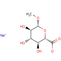 58189-74-5 Methyl b-D-Glucuronide, Sodium Salt chemical structure