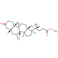 14773-00-3 Methyl 7a-Hydroxy-3-ketocholanoate chemical structure