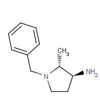 70325-82-5 2-Methyl-1-(phenylmethyl)-3-pyrrolidinamine chemical structure
