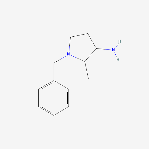 70325-82-5 2-Methyl-1-(phenylmethyl)-3-pyrrolidinamine chemical structure