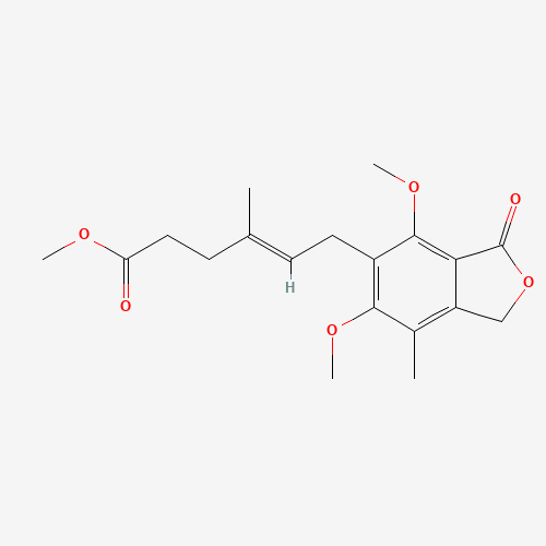 60435-90-7 6-O-Methyl Mycophenolic Acid Methyl Ester chemical structure