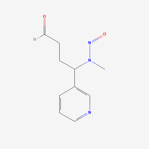 64091-90-3 4-(N-Methyl-N-nitrosamino)-4-(3-pyridyl)butanal chemical structure