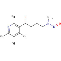 764661-24-7 4-(Methylnitrosamino)-1-(3-pyridyl-d4)-1-butanone chemical structure