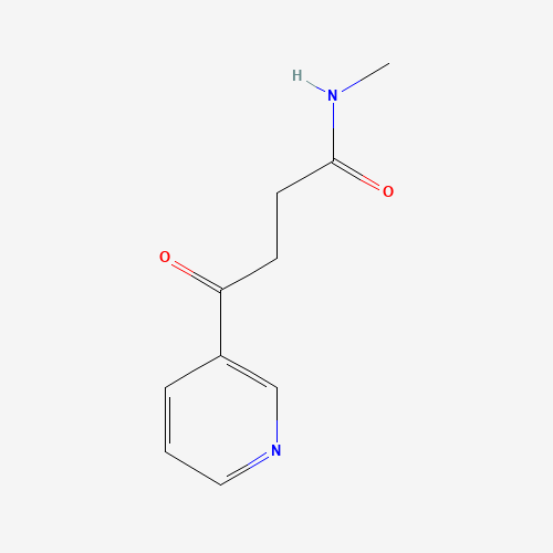 713-05-3 N-Methyl-γ-oxo-3-pyridinebutanamide chemical structure