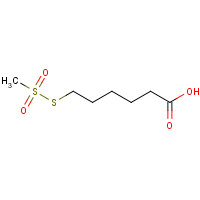 76078-72-3 6-[(Methylsulfonyl)thio]hexanoic Acid chemical structure