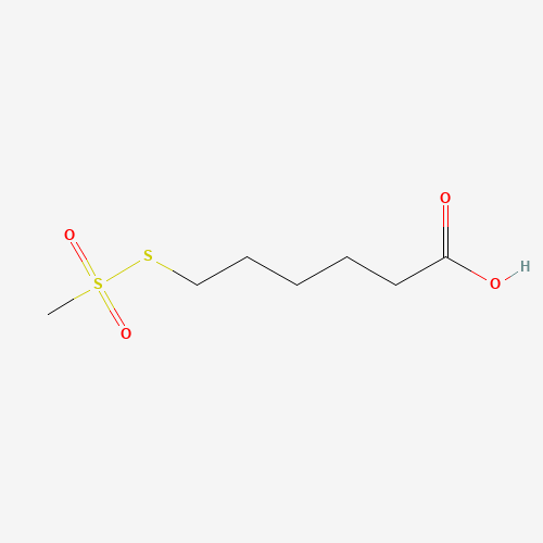 76078-72-3 6-[(Methylsulfonyl)thio]hexanoic Acid chemical structure
