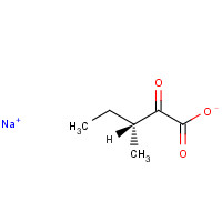 3715-31-9 3-Methyl-2-oxovaleric Acid Sodium Salt chemical structure