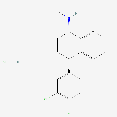 79836-76-3 rac-trans-N-Methyl Sertraline Hydrochloride chemical structure