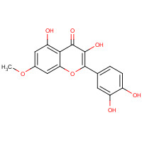 90-19-7 7-O-Methyl Quercetin chemical structure