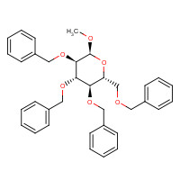 17791-37-6 Methyl 2,3,4,6-Tetra-O-benzyl-a-D-glucopyranoside chemical structure