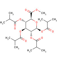 150607-94-6 Methyl 1,2,3,4-Tetra-O-isobutyryl-b-D-glucopyranuronate chemical structure