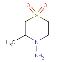 26494-77-9 3-Methyl-4-thiomorpholinamine 1,1-Dioxide chemical structure