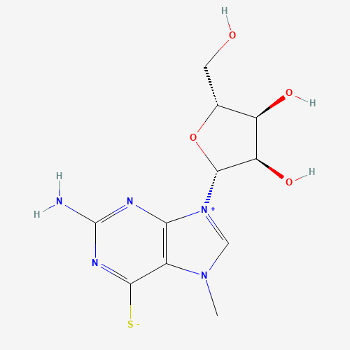 55727-10-1 7-Methyl-6-thioguanosine chemical structure