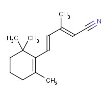 1185235-72-6 3-Methyl-5-[2,6,6-trimethyl-1-(cyclohexen-d5)-1-yl]-penta-2,4-dienenitrile chemical structure