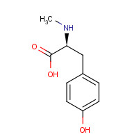 537-49-5 N-Methyl-L-tyrosine chemical structure