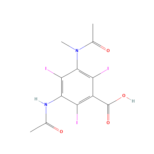 1949-45-7 Metrizoic Acid chemical structure