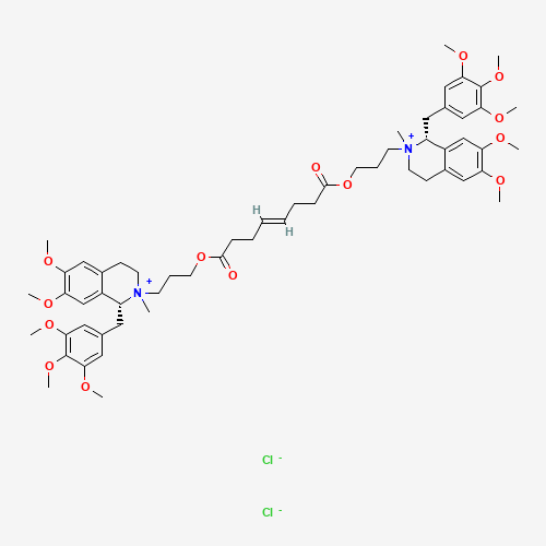 106861-44-3 Mivacurium Chloride (mixture of isomers) chemical structure